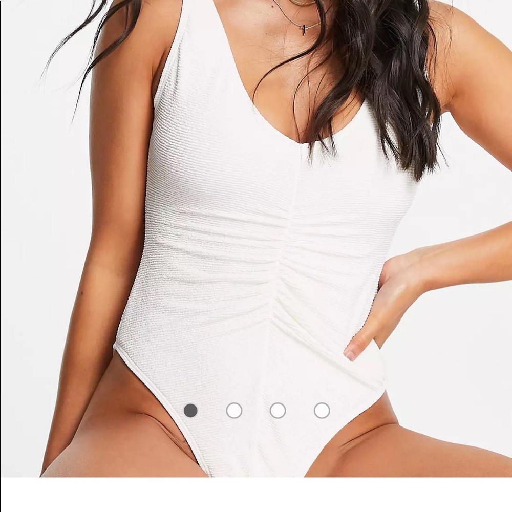 White swimsuit ASOS